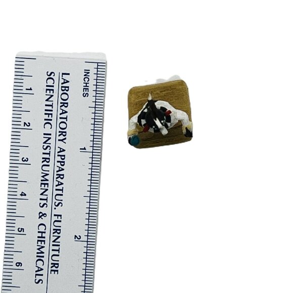 Handmade Miniature 1.5" (app.) Kachina Doll - "Kokopelli" - Picture 5 of 7